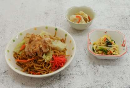 聚楽のお手軽グルメメニュー